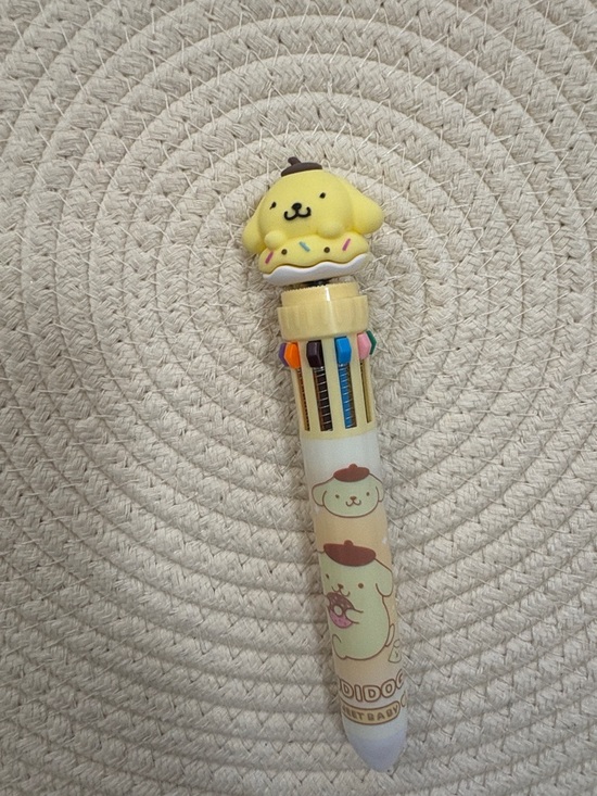 Other - Pompompurin Multi-Color Retractable Gel Pen - Yellow